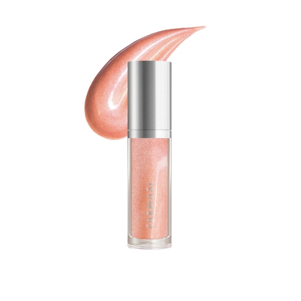 Farmasi Pink Lip Gloss with High-Shine Finish